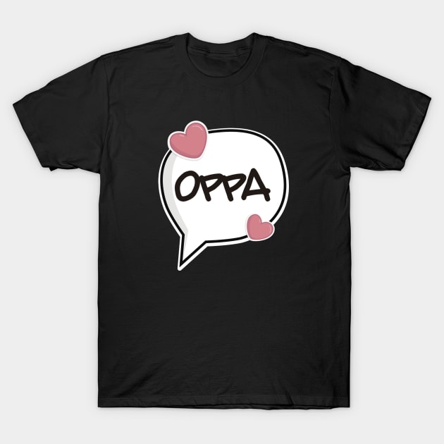 Oppa! T-Shirt by Kinitiy